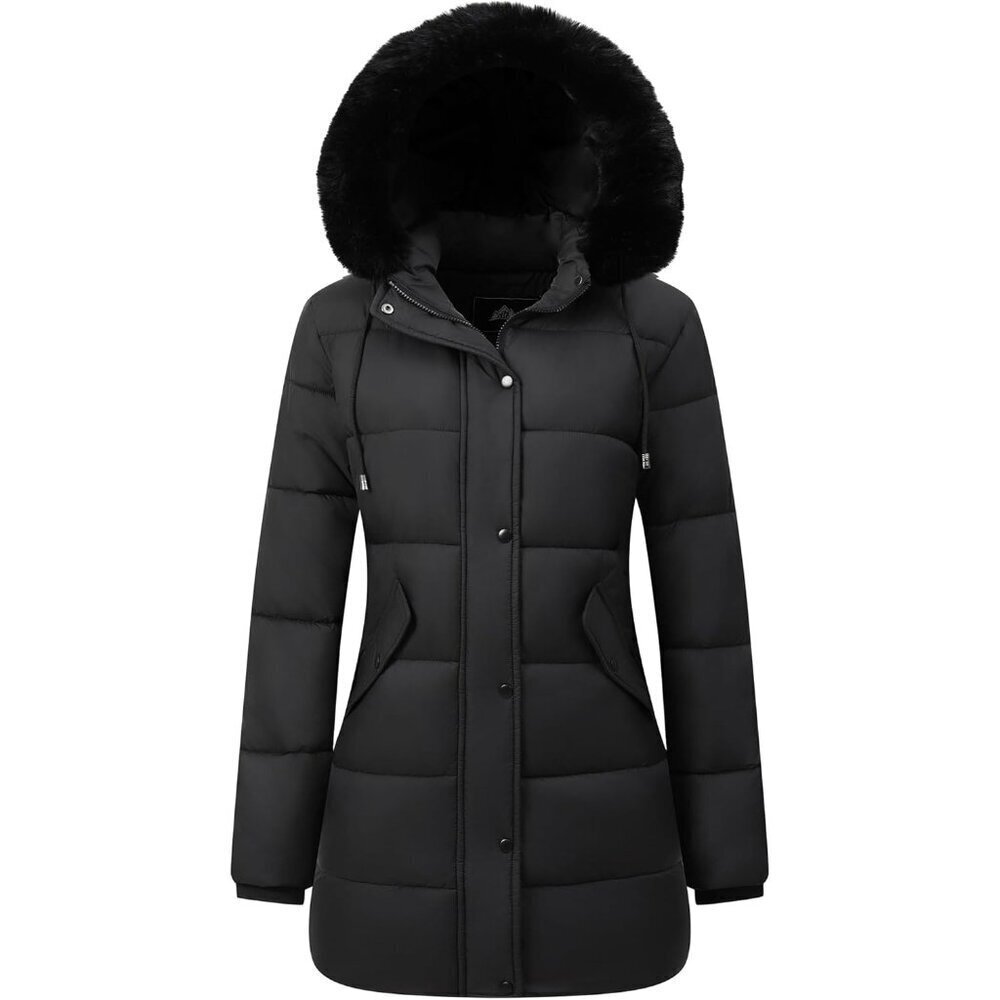 Women's Winter Coat Long Waterproof Parka - Warm Snow Jacket for Women,Windproof